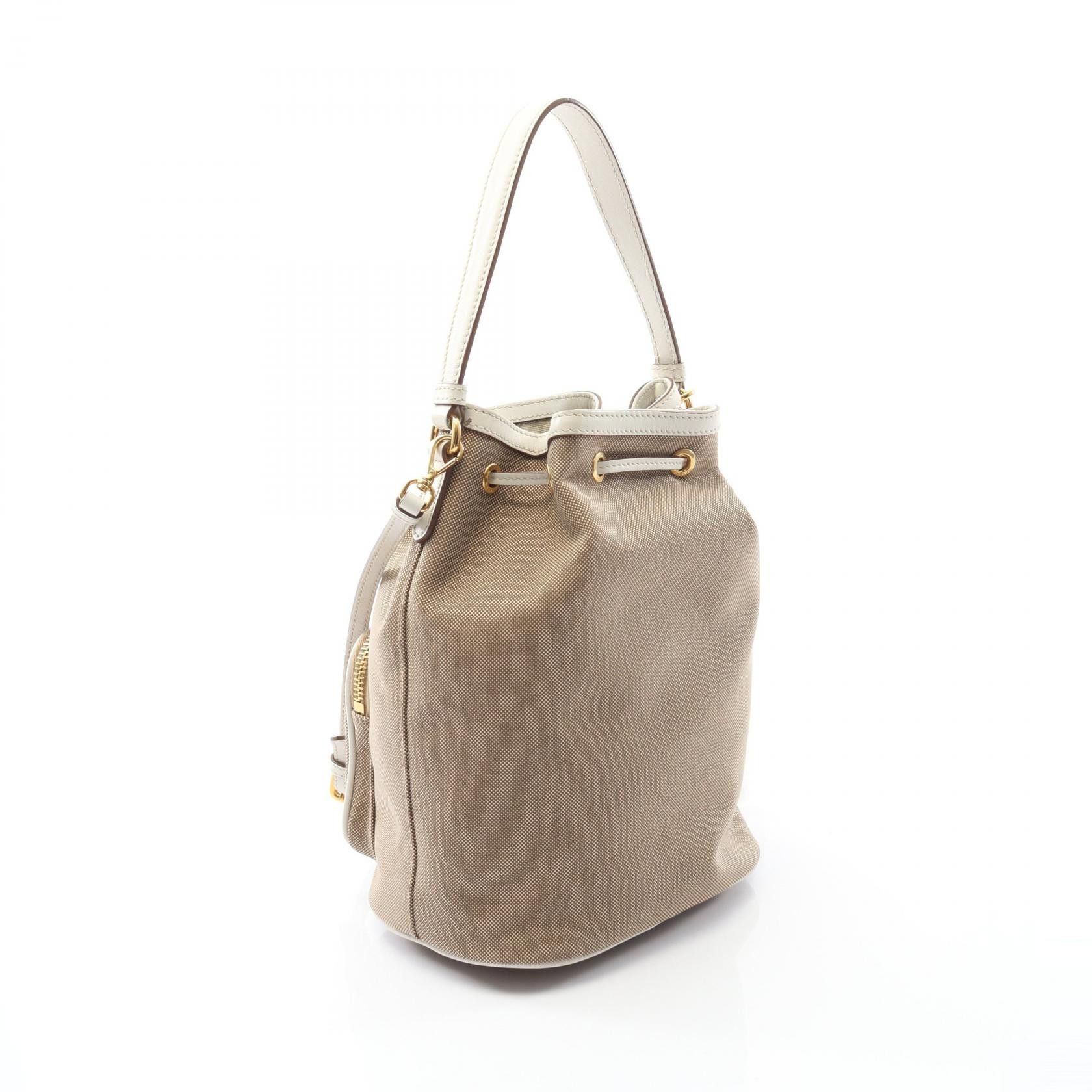 Prada Prada PRADA GLACE CALF Handbag Leather Handbag DUTY FREE for USA Size ONE SIZE - 2 Thumbnail