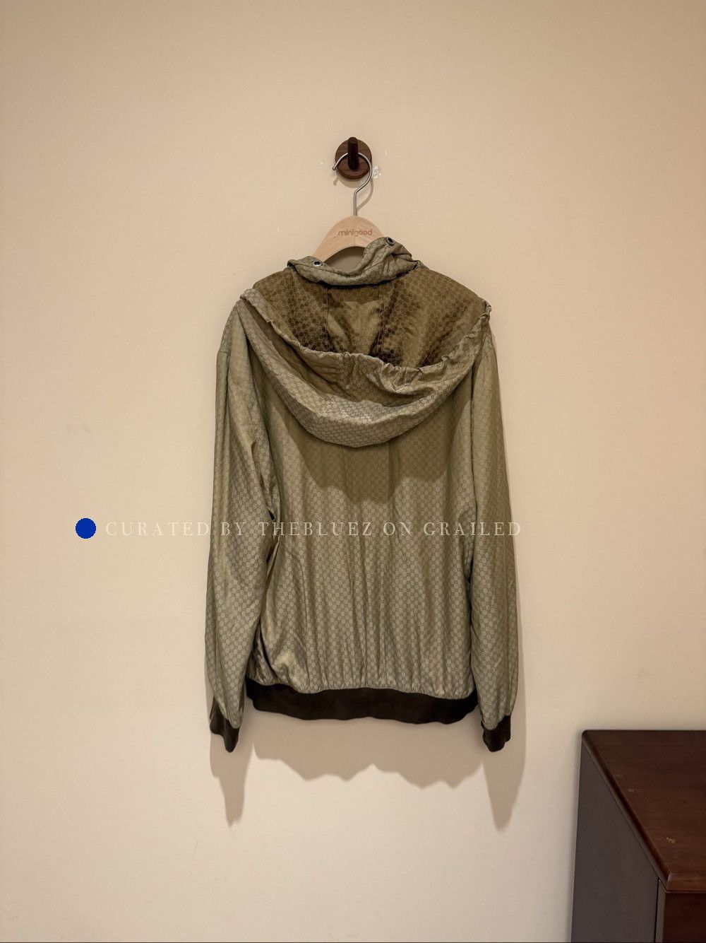 Gucci Elegant Hooded Jacket in Beige Size US M / EU 48-50 / 2 - 2 Thumbnail