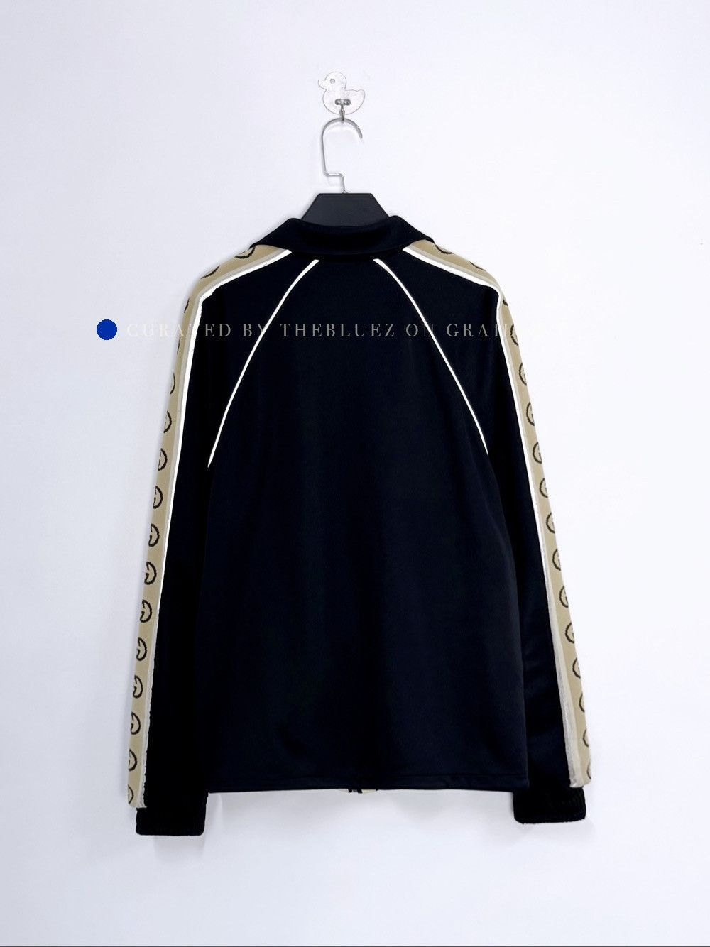 Gucci Logo Tape Track Jacket in Black Size US S / EU 44-46 / 1 - 2 Thumbnail