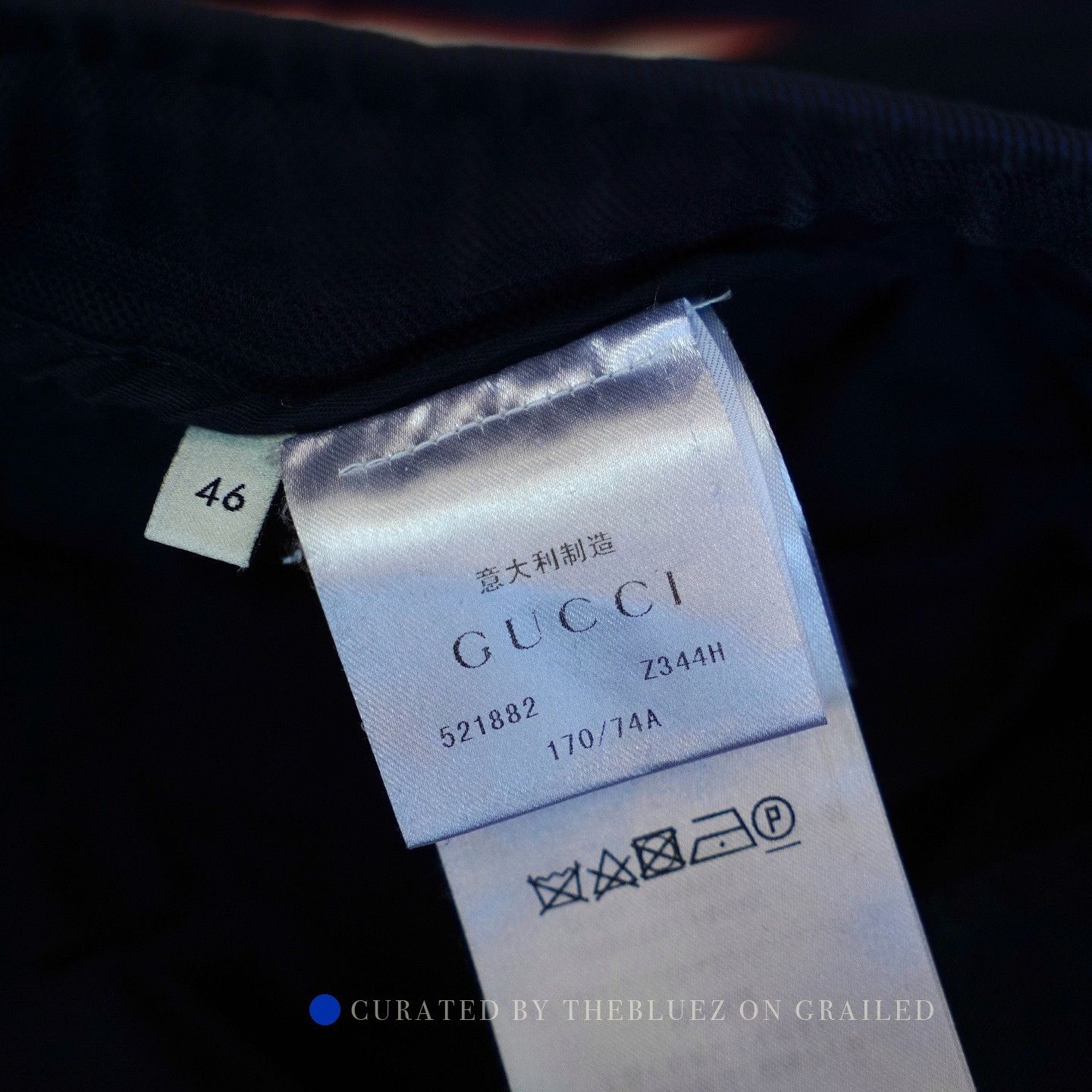 Gucci Side Stripe Jogging Pants in Blue Size US 30 / EU 46 - 4 Thumbnail