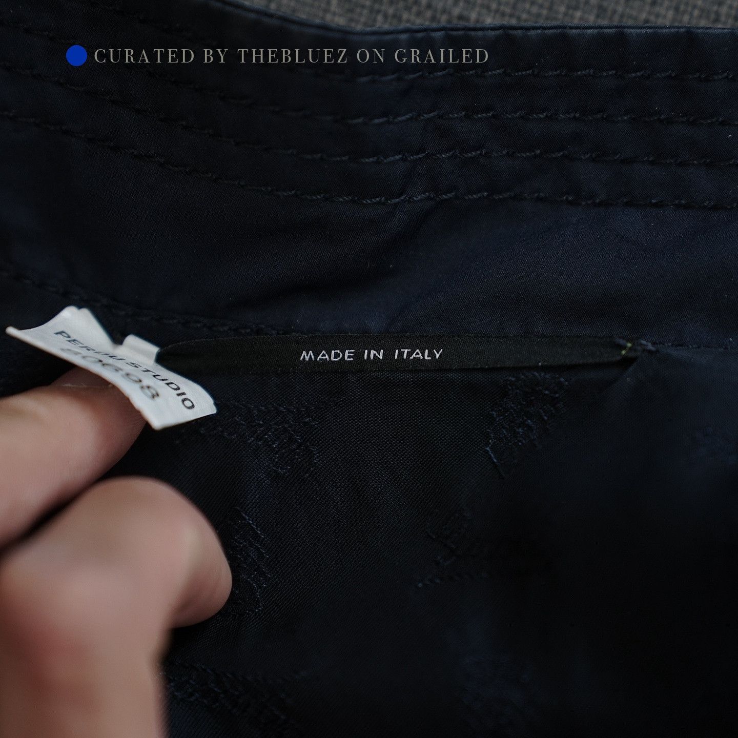 Gucci Stylish Military Jacket in Blue Size US M / EU 48-50 / 2 - 6 Thumbnail
