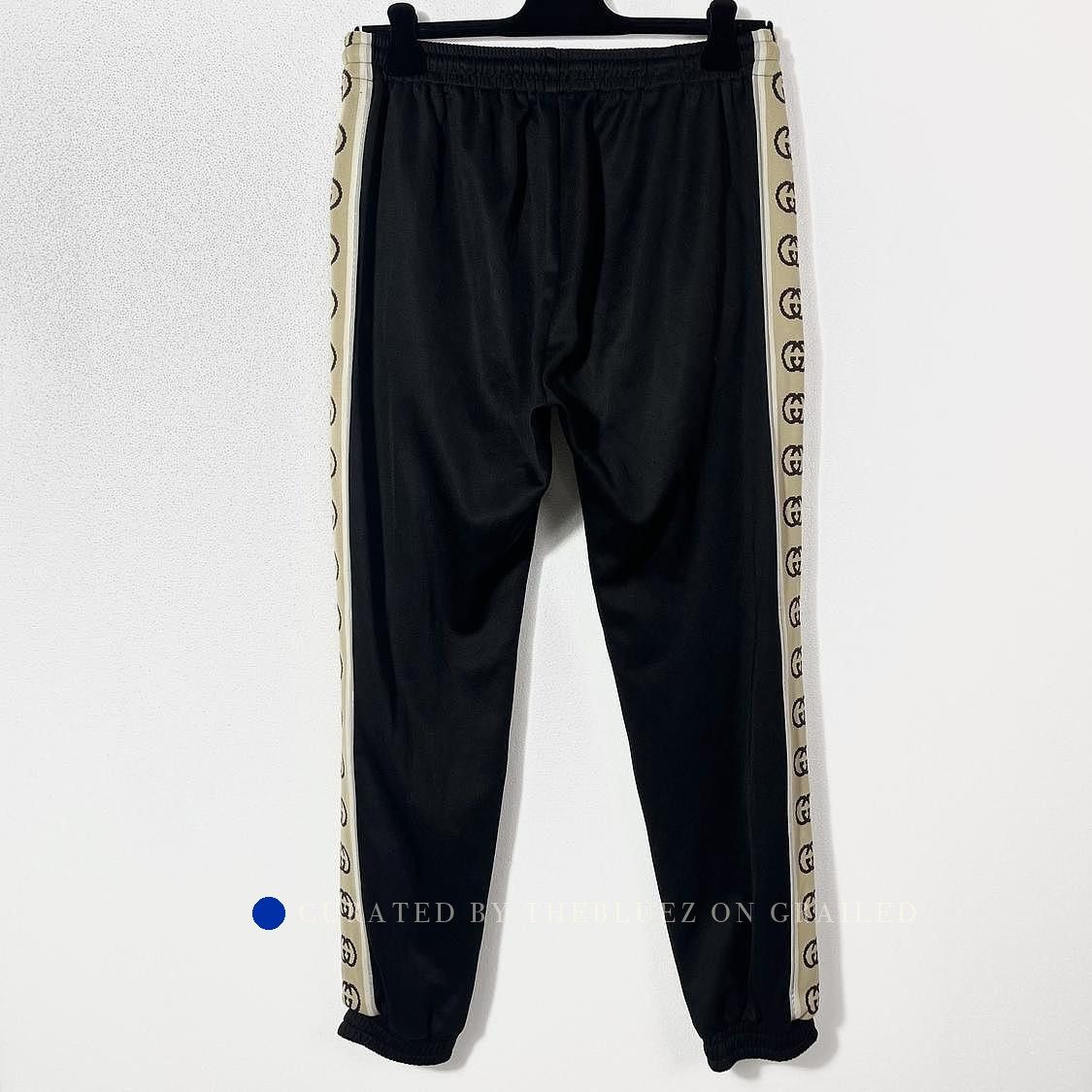 Gucci Logo Tape Black Joggers Size 34 Size US 34 / EU 50 - 2 Thumbnail