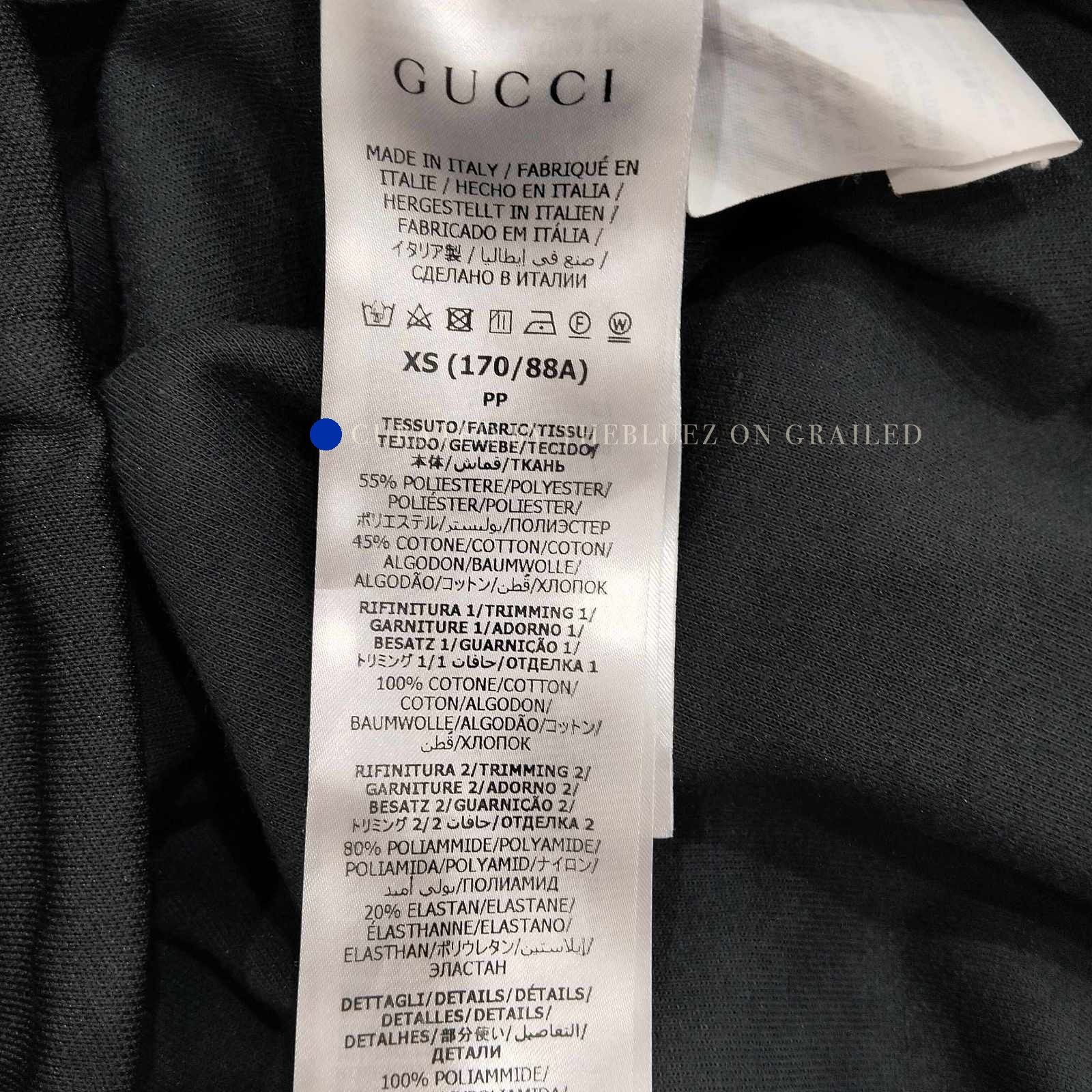 Gucci Black Logo Stripe Track Jacket Size US XS / EU 42 / 0 - 4 Thumbnail