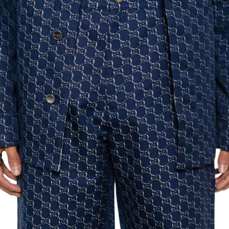 Gucci Geometric Pattern Casual Pants in Multi Size US 34 / EU 50 - 14 Thumbnail