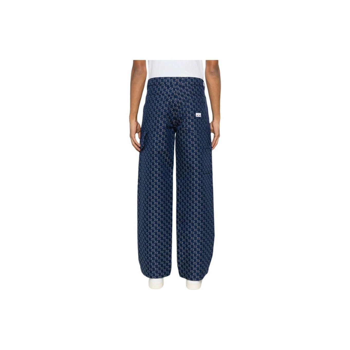 Gucci Geometric Pattern Casual Pants in Multi Size US 34 / EU 50 - 12 Thumbnail