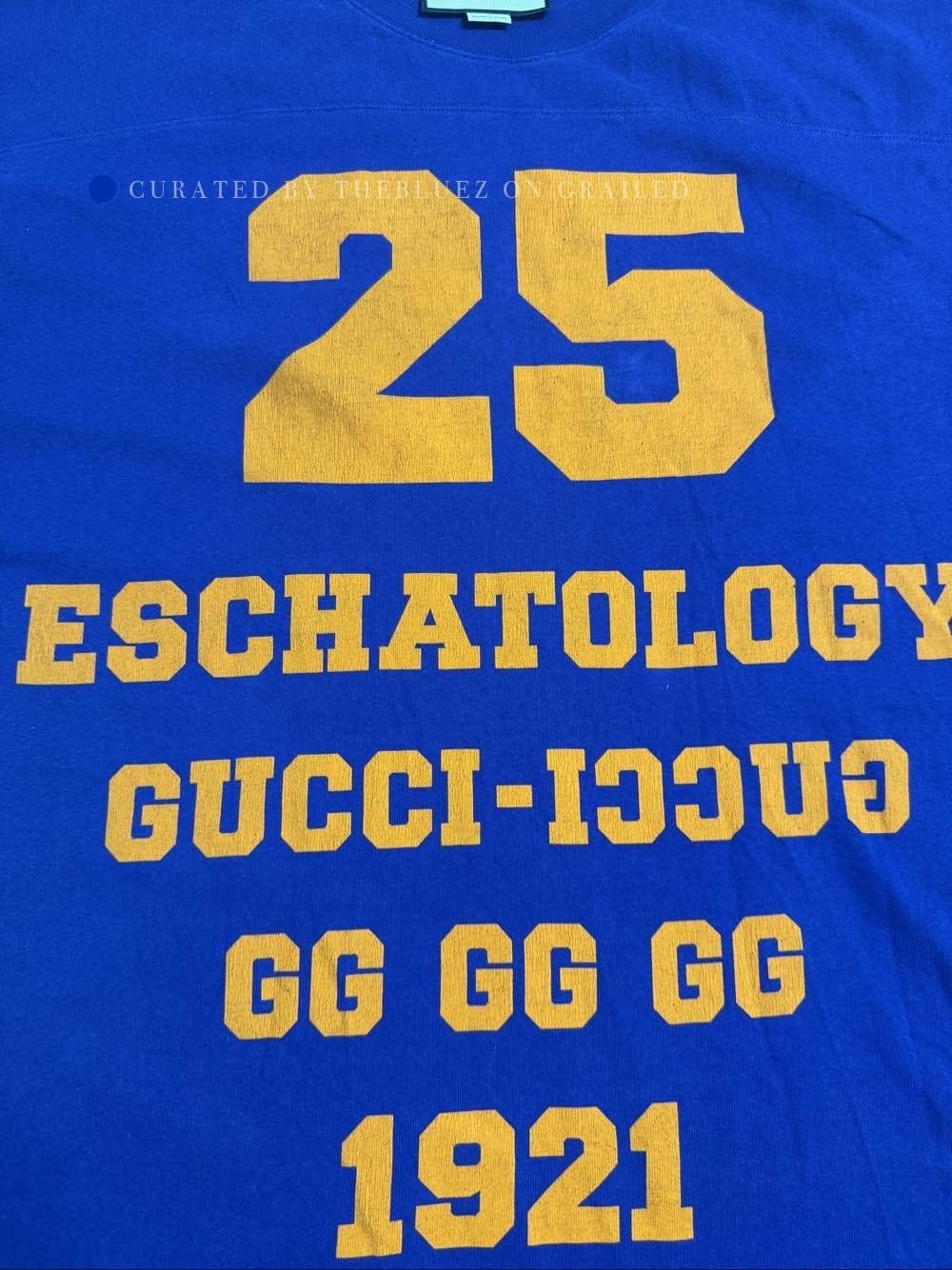 Gucci Graphic Blue T-Shirt in Size M Size US M / EU 48-50 / 2 - 5 Thumbnail