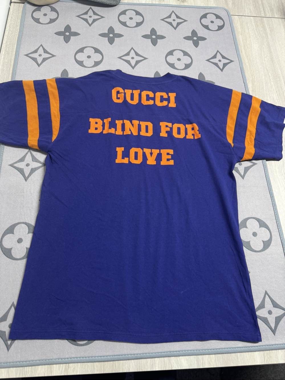 Gucci Graphic Blue T-Shirt in Size M Size US M / EU 48-50 / 2 - 2 Thumbnail