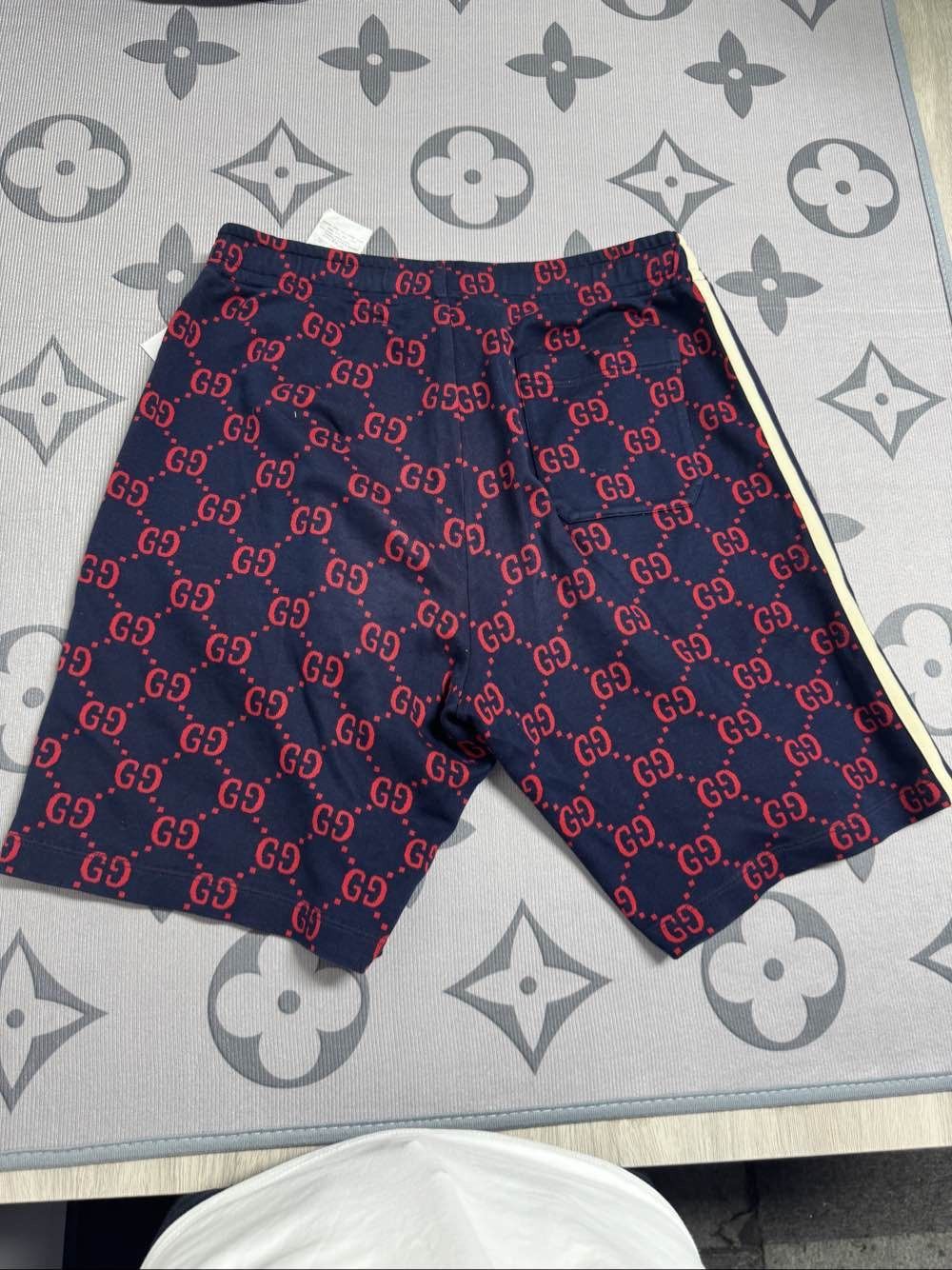 Gucci GG Logo Blue Casual Shorts Size 32 Size US 32 / EU 48 - 2 Thumbnail
