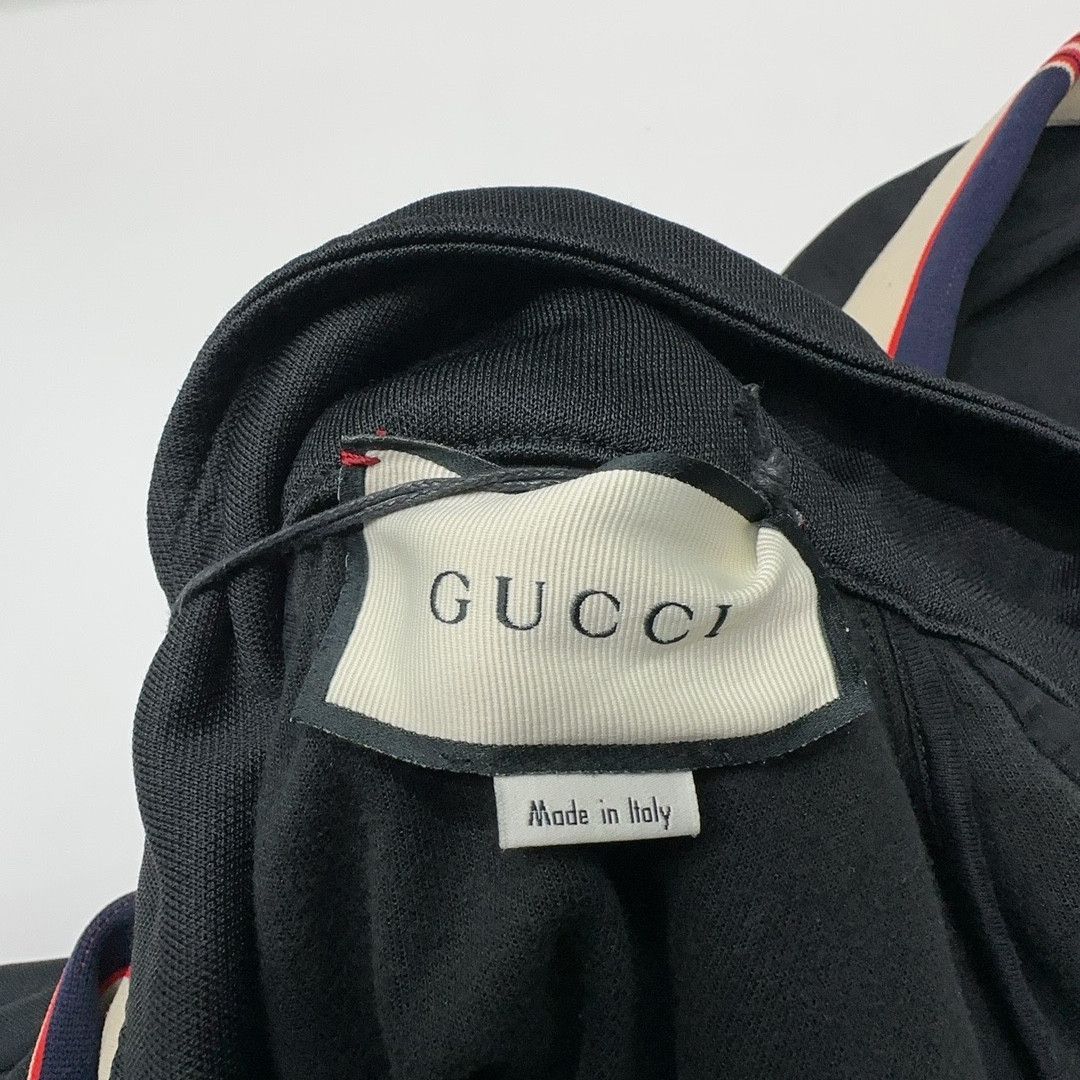 Gucci Technical Jersey Track Jacket in Black Size US XL / EU 56 / 4 - 4 Thumbnail