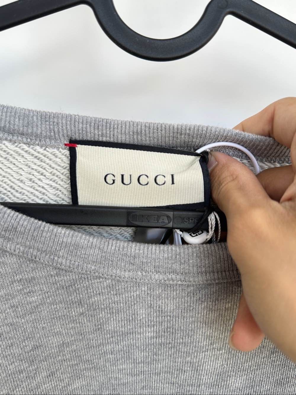 Gucci Side Logo Sweatshirt in Gray Size US XL / EU 56 / 4 - 8 Thumbnail