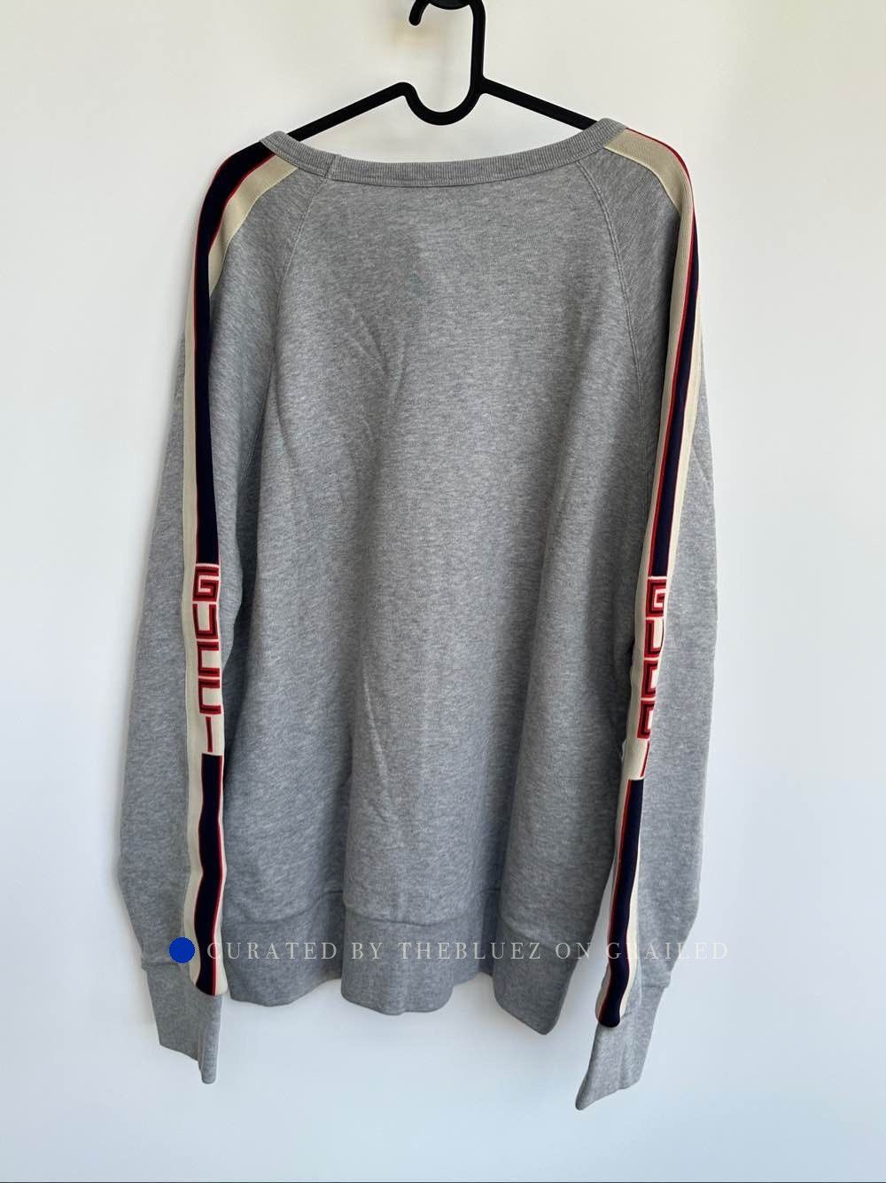 Gucci Side Logo Sweatshirt in Gray Size US XL / EU 56 / 4 - 7 Thumbnail