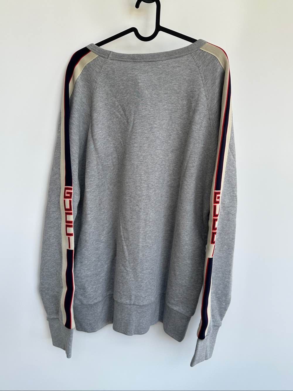 Gucci Side Logo Sweatshirt in Gray Size US XL / EU 56 / 4 - 2 Thumbnail