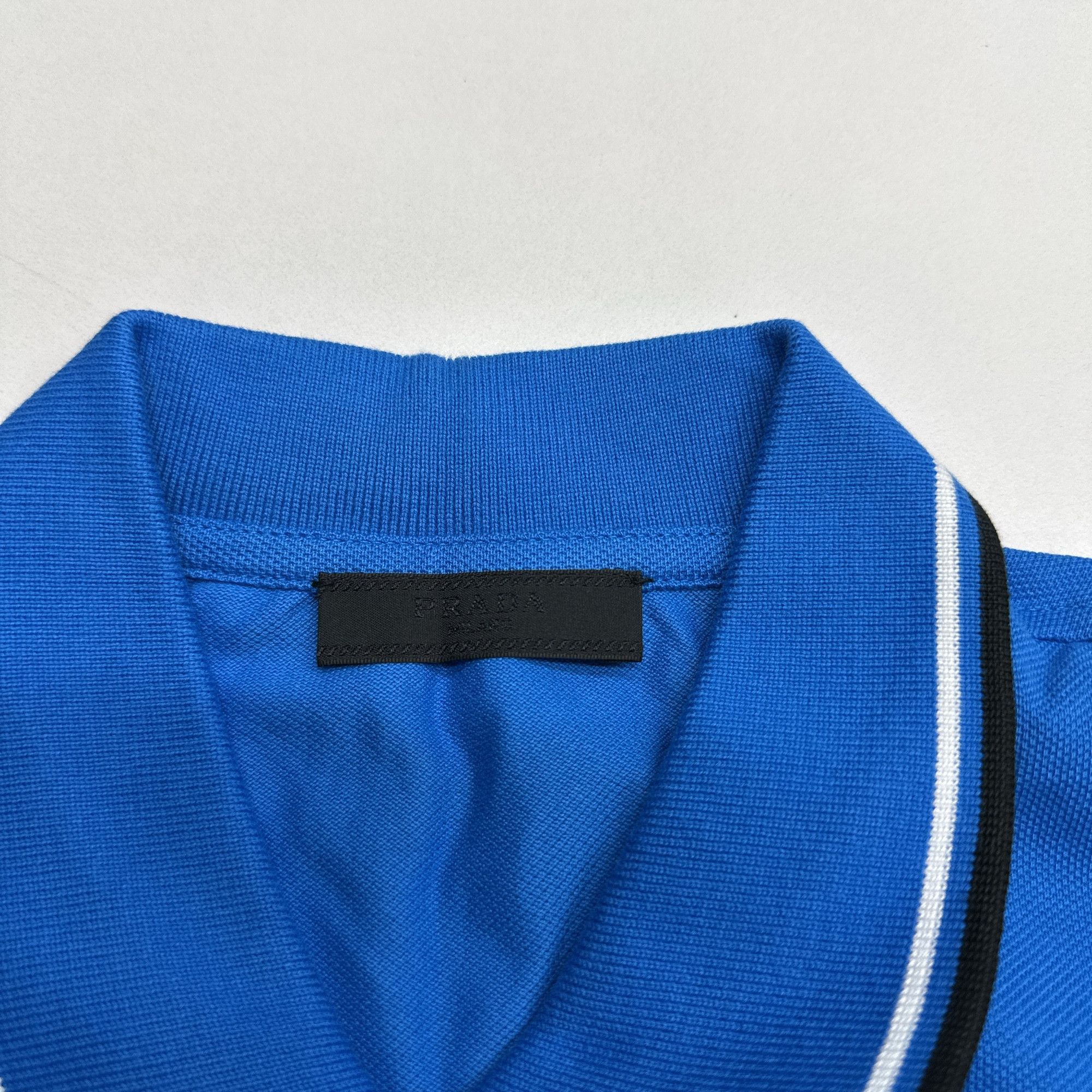 Prada Classic Blue Polo Shirt in XL Size US XL / EU 56 / 4 - 3 Thumbnail