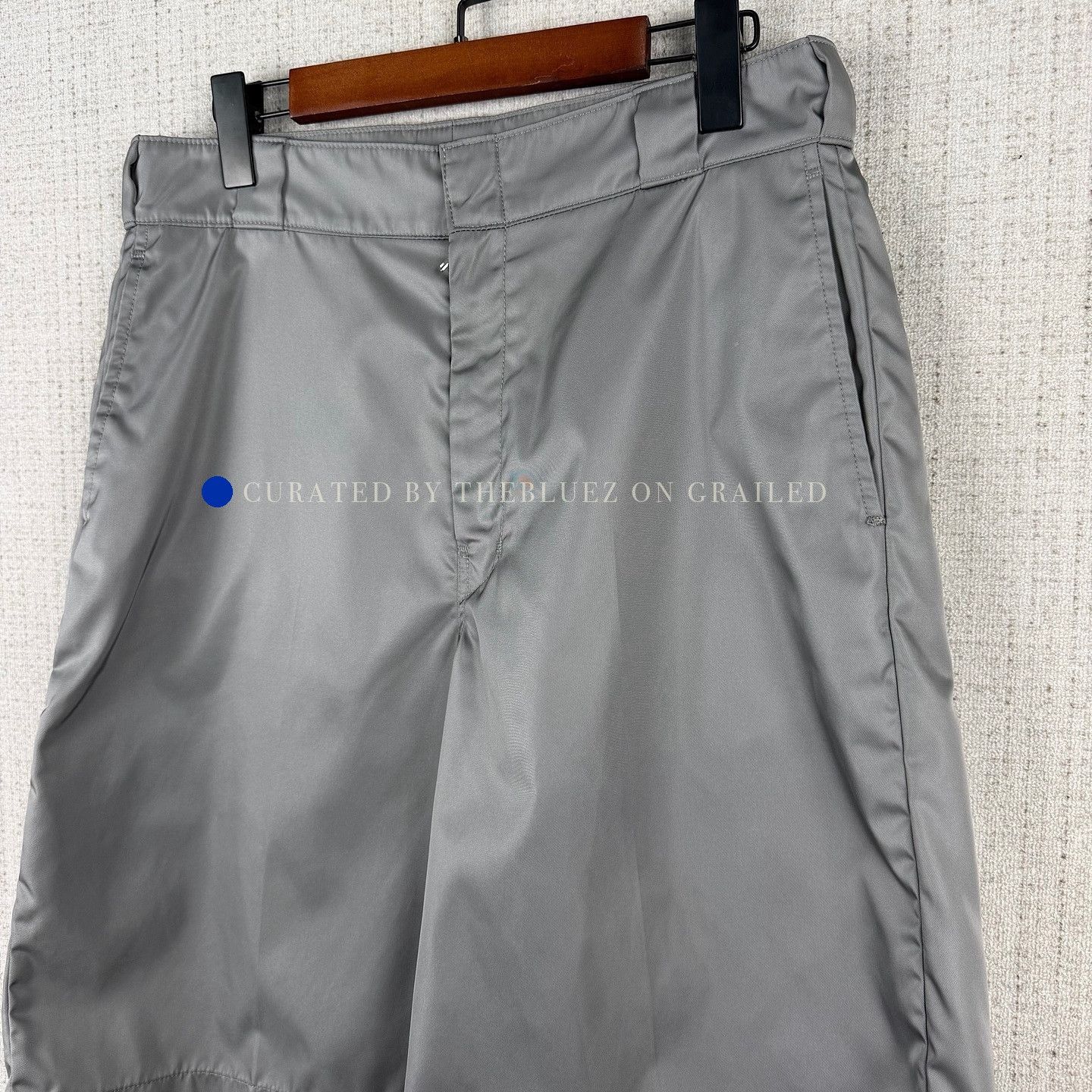 Prada Lightweight Gray Re-Nylon Shorts Size US 30 / EU 46 - 6 Thumbnail