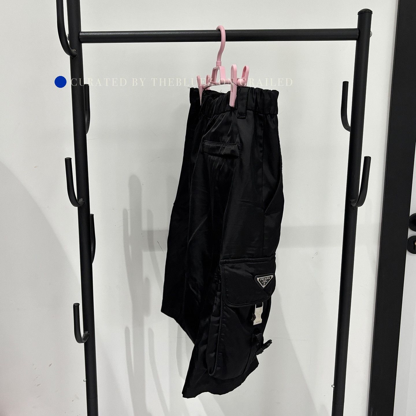 Prada Cargo Shorts in Black Size US 38 / EU 54 - 5 Thumbnail