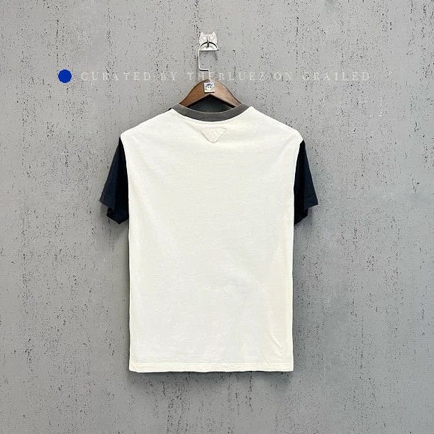 Prada Colorblock Pocket T-Shirt in Multi Size US M / EU 48-50 / 2 - 2 Thumbnail