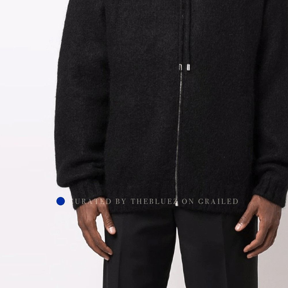 Prada Black Zip Hoodie with Logo Detail Size US L / EU 52-54 / 3 - 14 Thumbnail