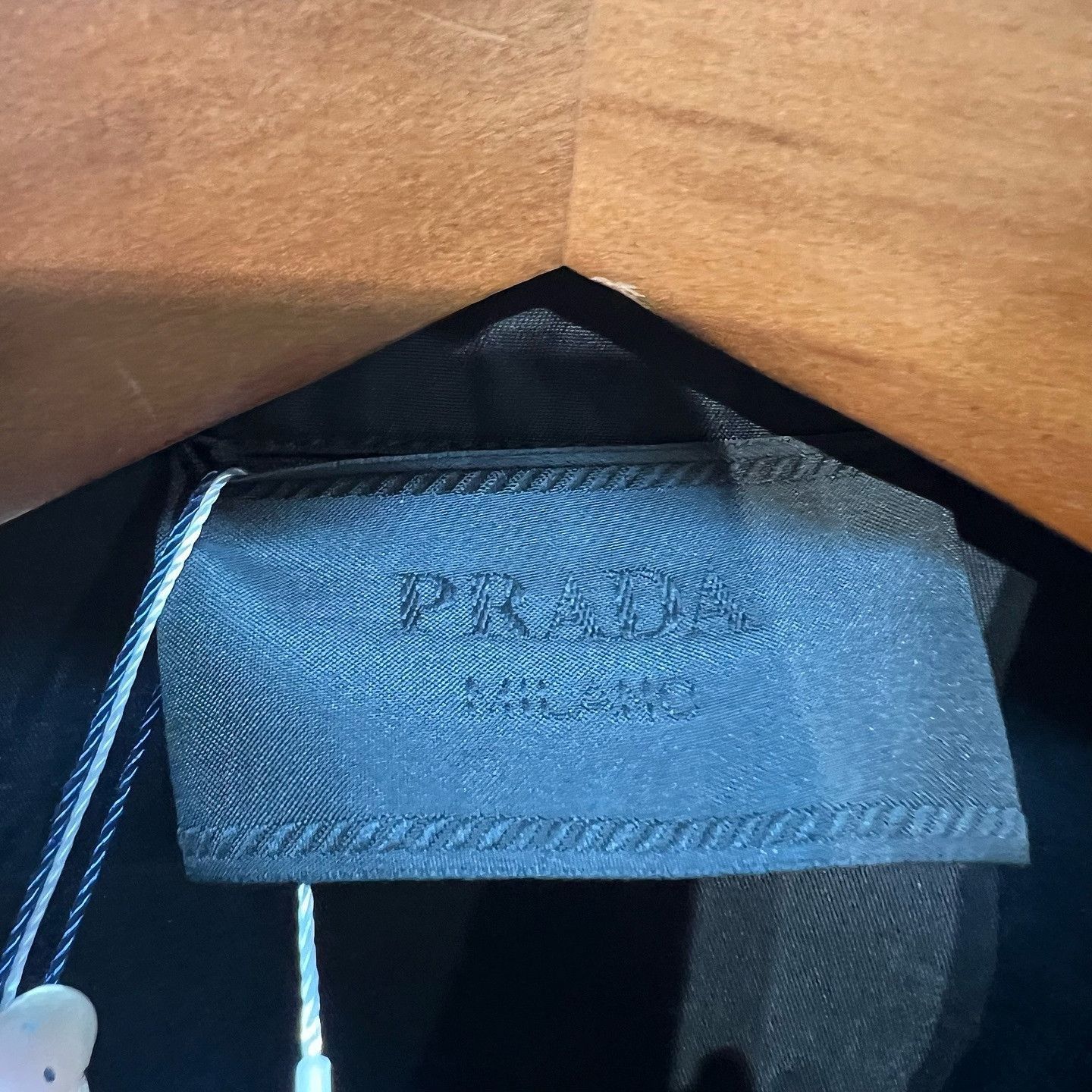 Prada High Collar Black Button-Up Shirt Size US M / EU 48-50 / 2 - 3 Thumbnail