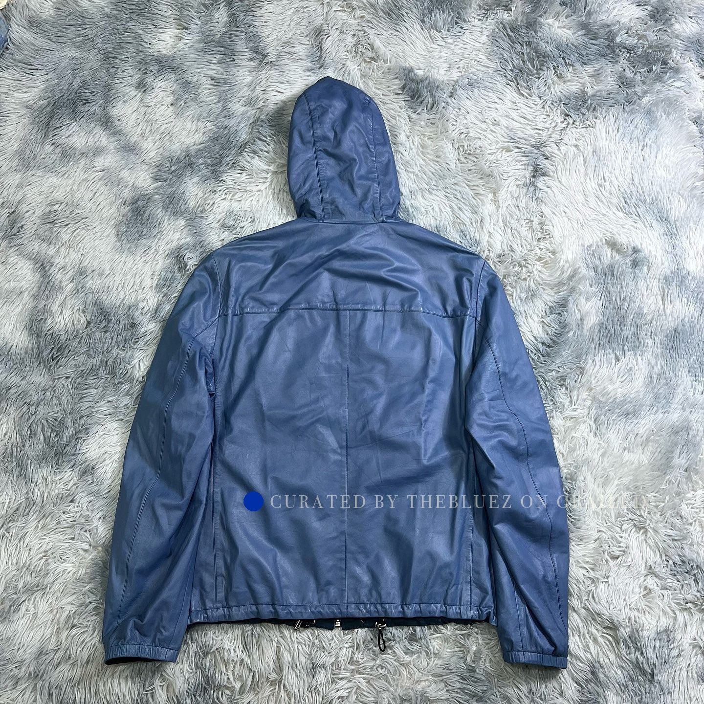 Prada Reversible Leather and Nylon Jacket Size US L / EU 52-54 / 3 - 6 Thumbnail