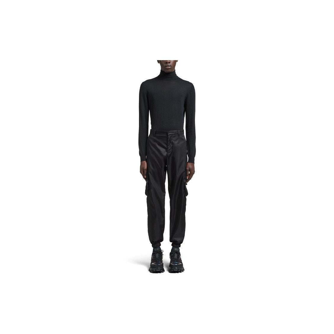 Prada Stylish Black Cargo Pants Size 32 Size US 32 / EU 48 - 10 Thumbnail
