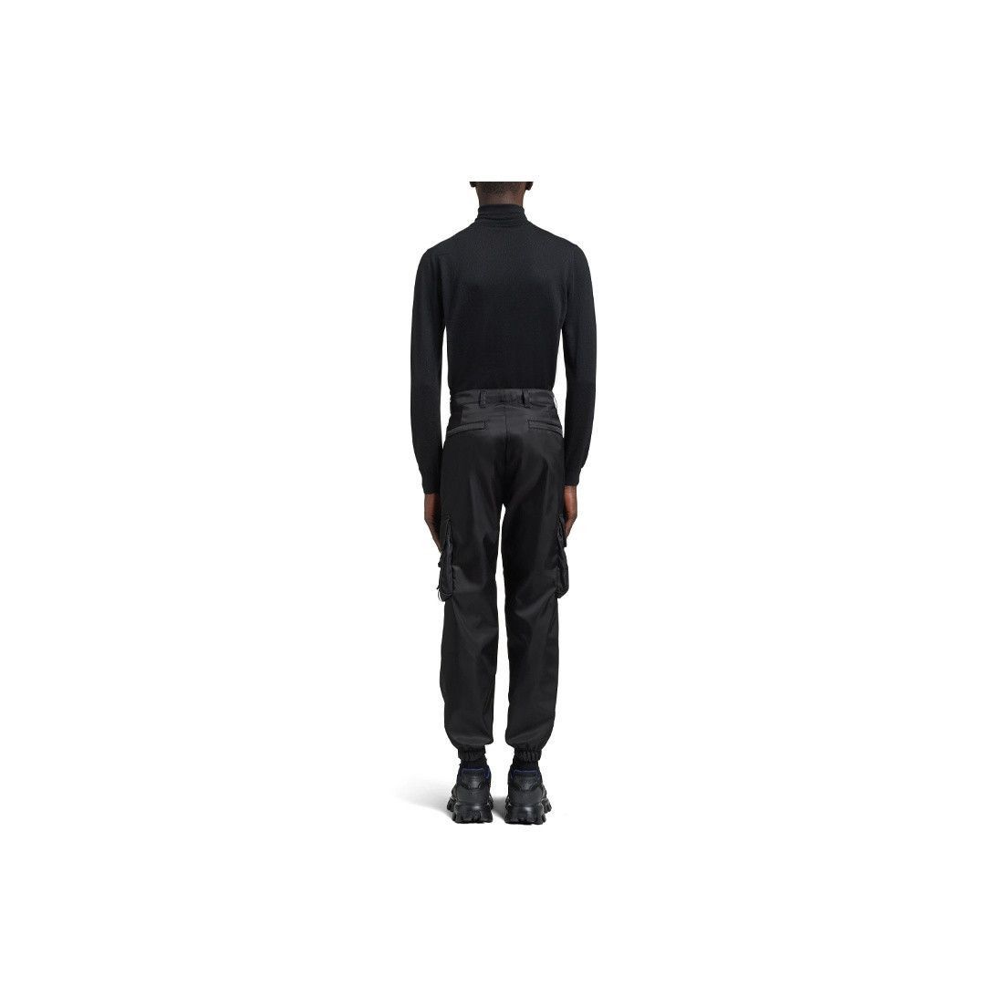 Prada Stylish Black Cargo Pants Size 32 Size US 32 / EU 48 - 11 Thumbnail