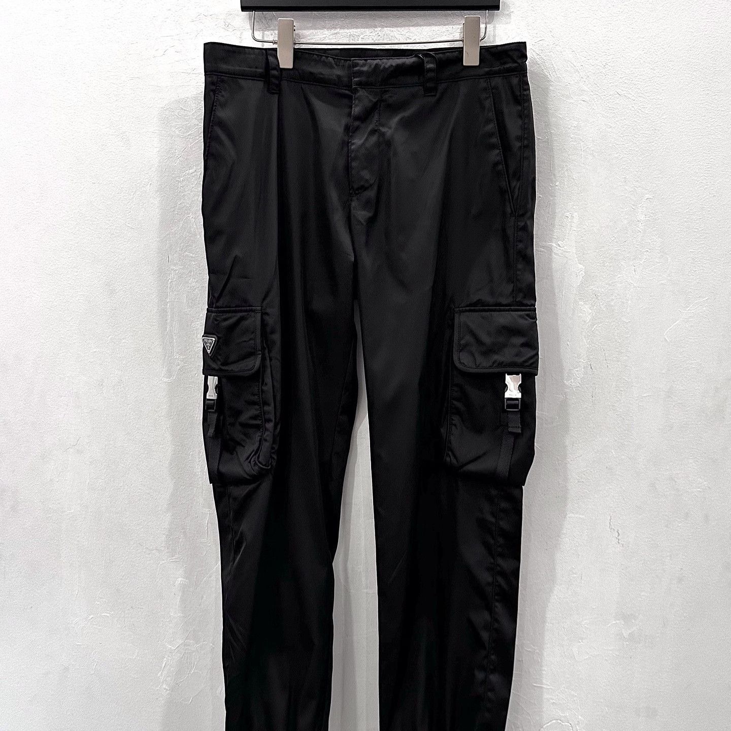 Prada Stylish Black Cargo Pants Size 32 Size US 32 / EU 48 - 6 Thumbnail