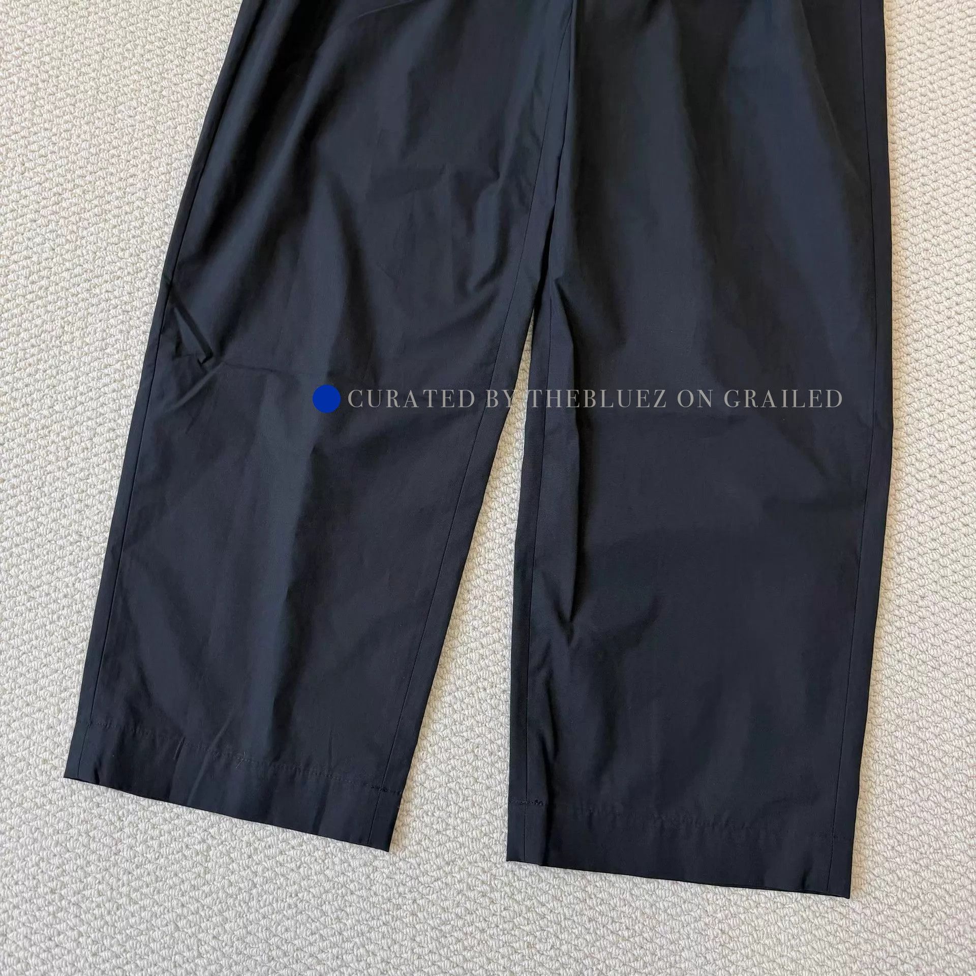 A.PRESSE Double-Pleat High-Waist Trousers in Black Size US 32 / EU 48 - 4 Thumbnail