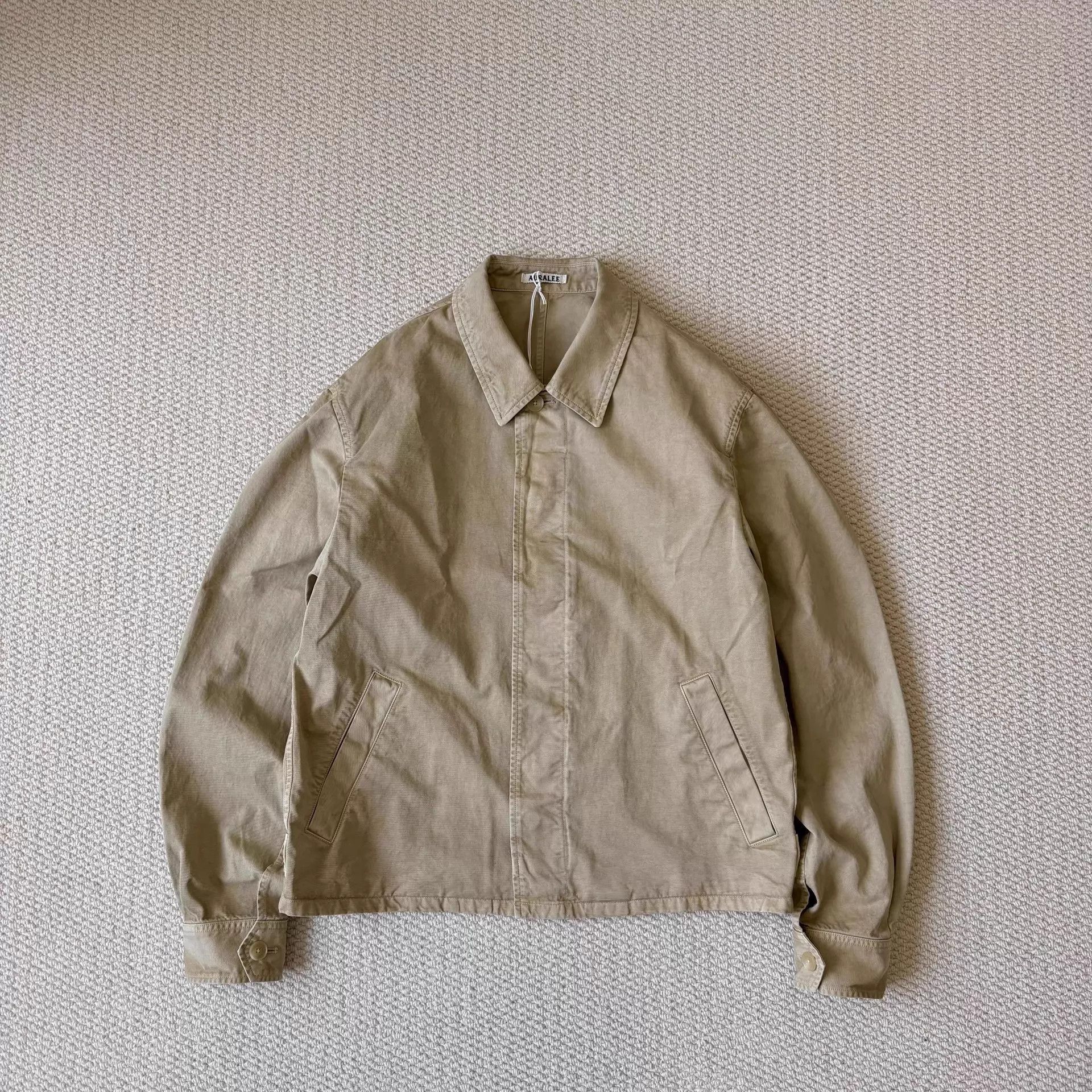 Auralee Light Beige Chino Blouson in XXL Size US XXL / EU 58 / 5 - 3 Thumbnail