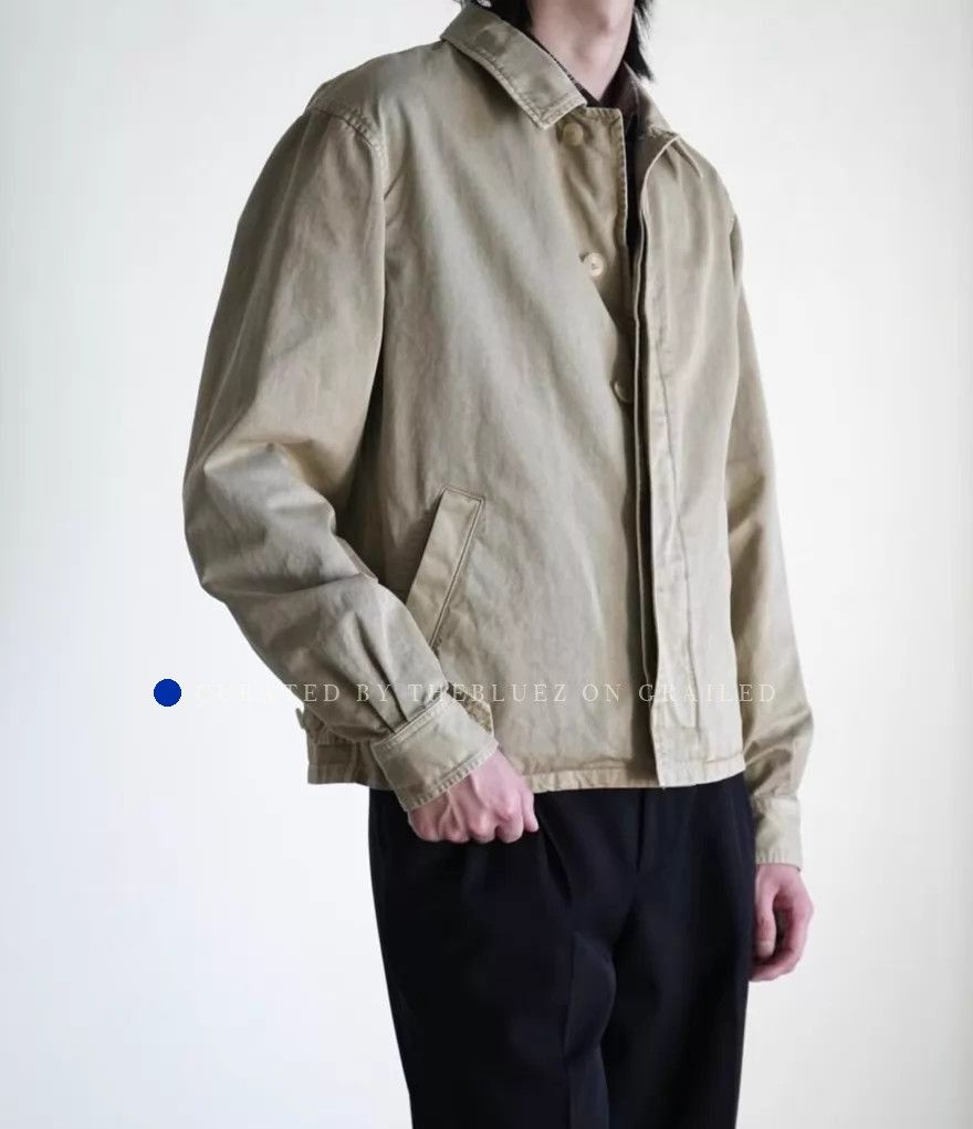Auralee Light Beige Chino Blouson in XXL Size US XXL / EU 58 / 5 - 2 Thumbnail