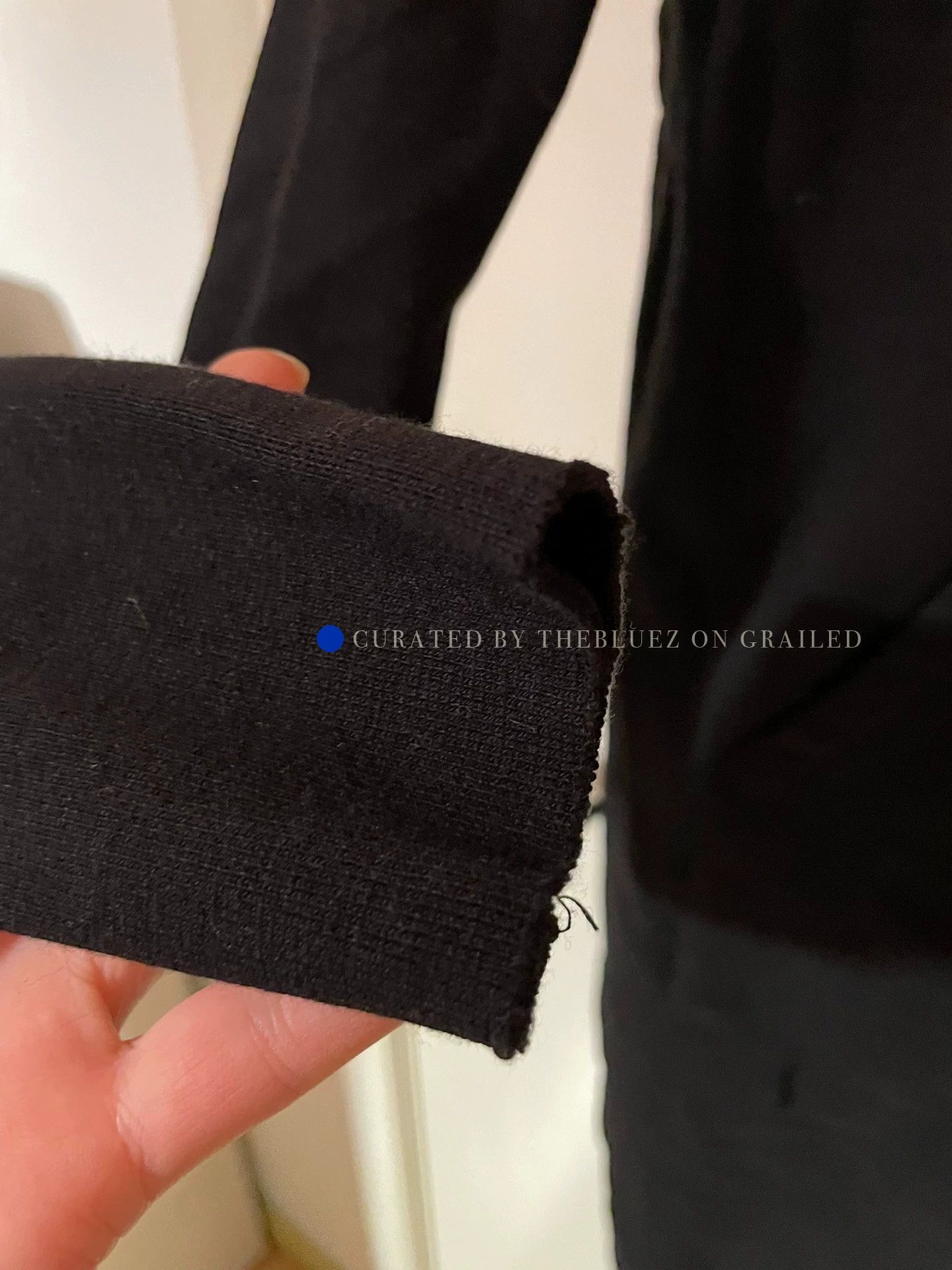 Rick Owens Longline Black Hoodie with Fleece Lining Size US S / EU 44-46 / 1 - 4 Thumbnail