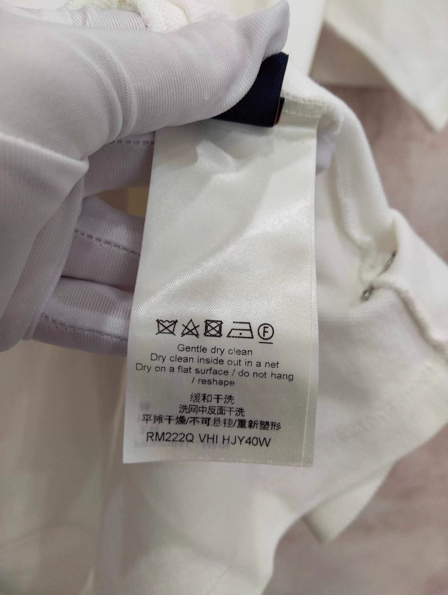 Louis Vuitton White Pocket Logo Short Tee in XXL Size US XXL / EU 58 / 5 - 4 Thumbnail