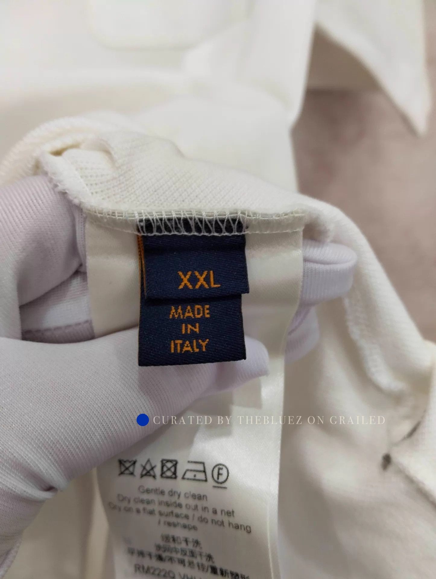 Louis Vuitton White Pocket Logo Short Tee in XXL Size US XXL / EU 58 / 5 - 5 Thumbnail