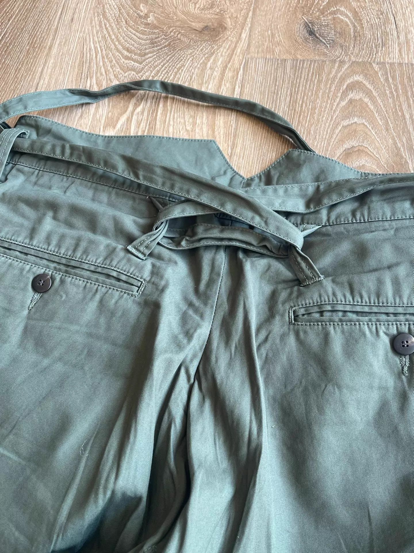Visvim Olive Green Kendo Pants in Thin Silhouette Size US 34 / EU 50 - 7 Thumbnail
