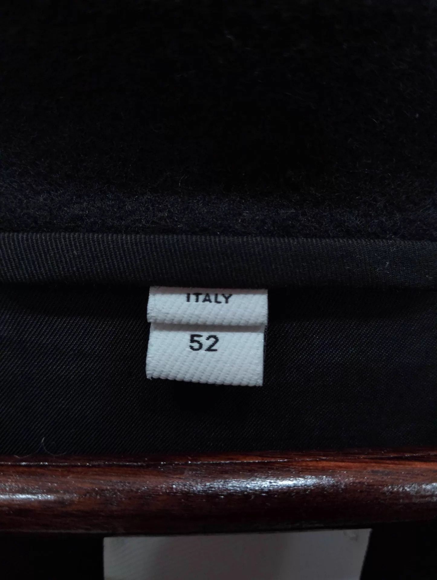 Burberry Elegant Black Wool Long Trench Coat Size US L / EU 52-54 / 3 - 5 Thumbnail