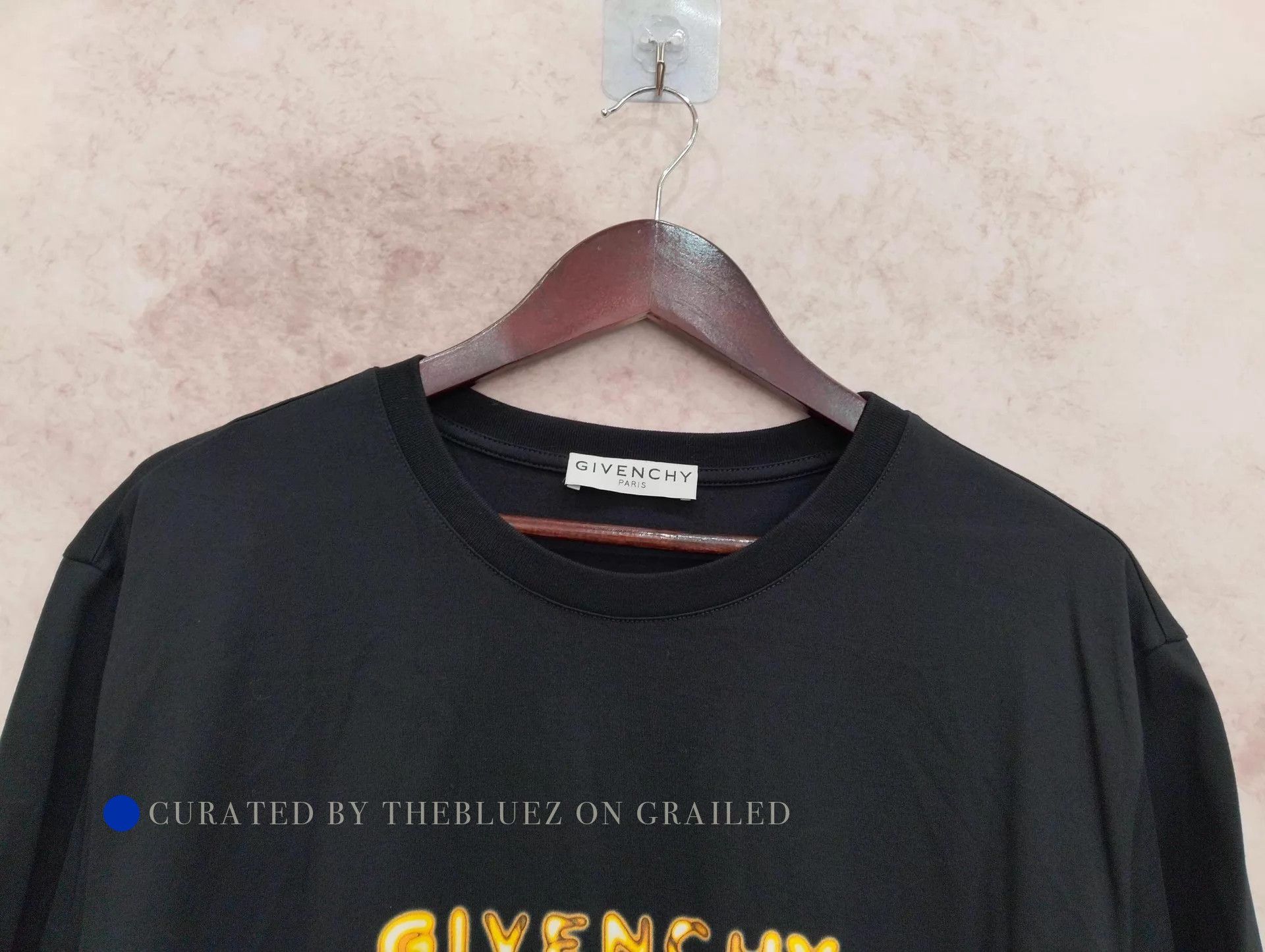 Givenchy Classic Black Crewneck Short Sleeve Tee Size US XL / EU 56 / 4 - 6 Thumbnail