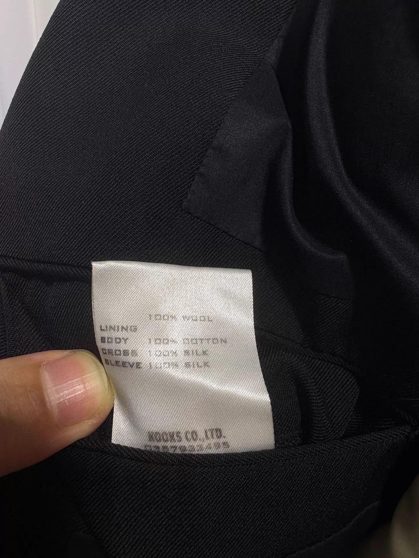 Number (N)ine Distressed Black Blazer with Shoulder Pads Size US M / EU 48-50 / 2 - 5 Thumbnail