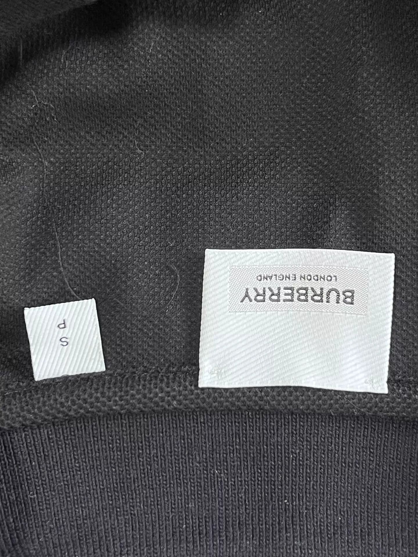 Burberry Classic Black Check Collar Polo Shirt Size US S / EU 44-46 / 1 - 6 Thumbnail