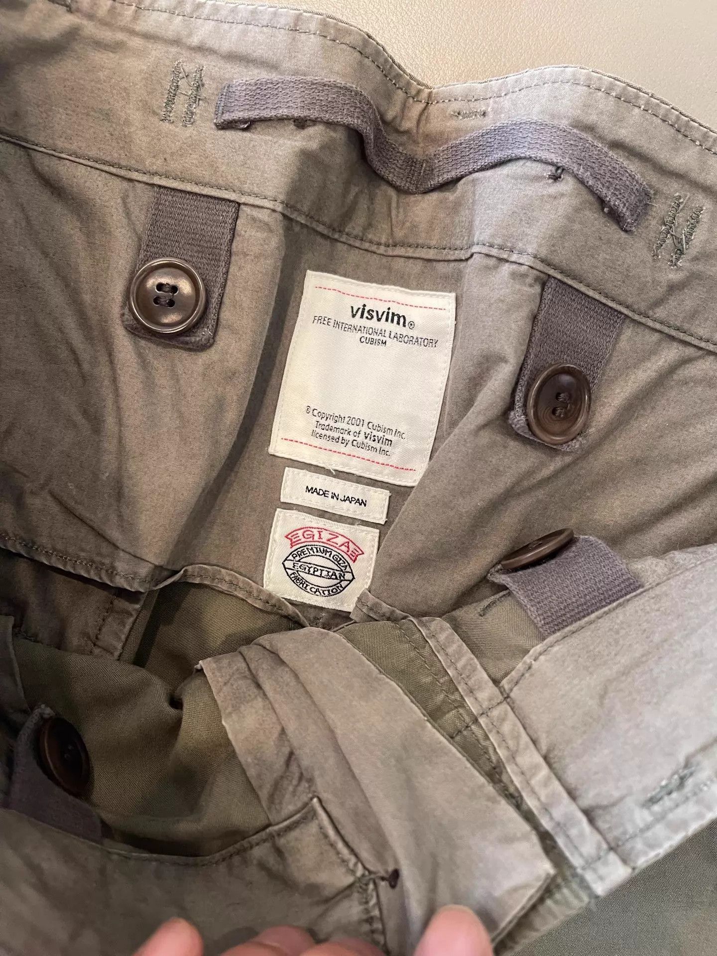 Visvim Military-Inspired Olive Green Shorts Size US 34 / EU 50 - 9 Thumbnail