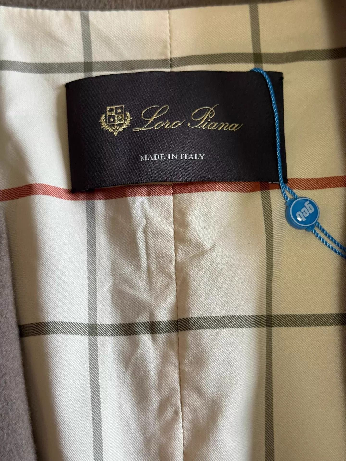 Loro Piana Luxurious Cashmere Blazer in Beige Size US M / EU 48-50 / 2 - 4 Thumbnail