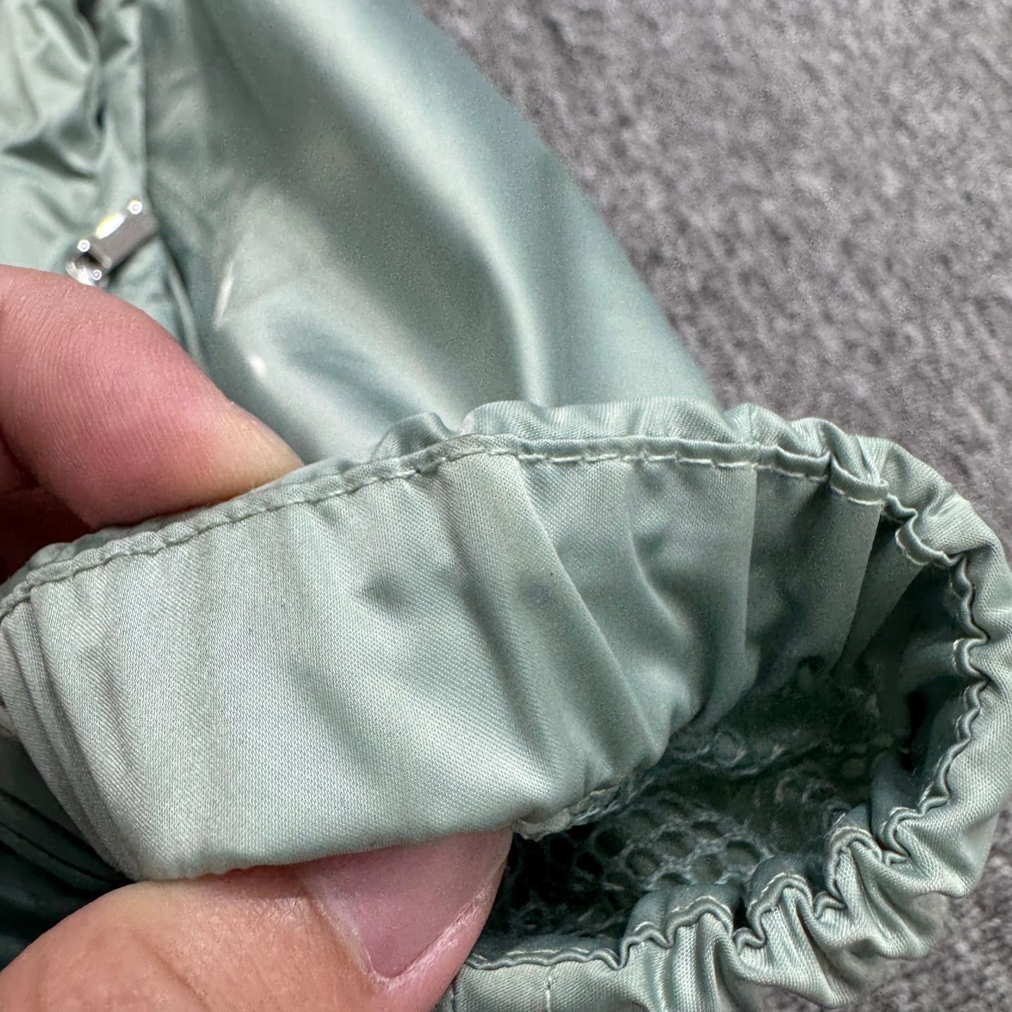 Dior Mint Green Half-Zip Shell Jacket Size US L / EU 52-54 / 3 - 6 Thumbnail