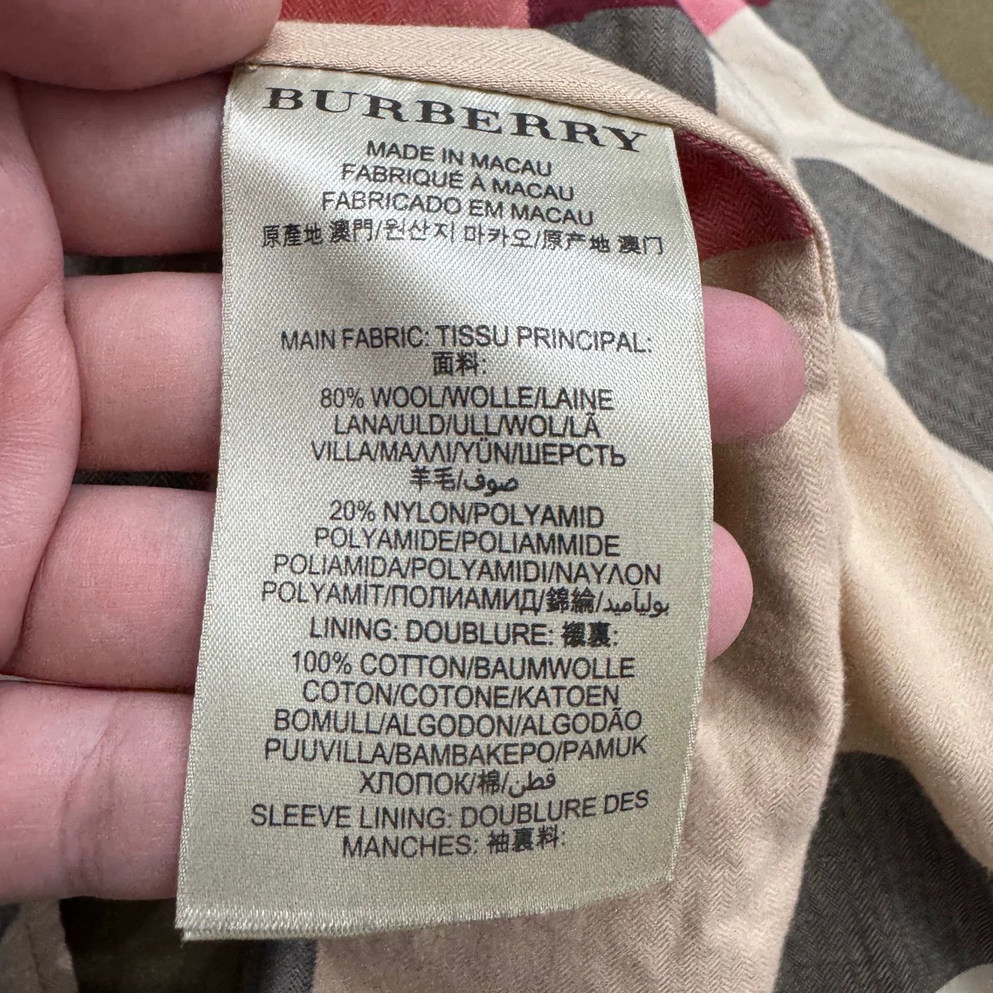 Burberry Classic Double-Breasted Wool Coat in Beige Size US L / EU 52-54 / 3 - 4 Thumbnail