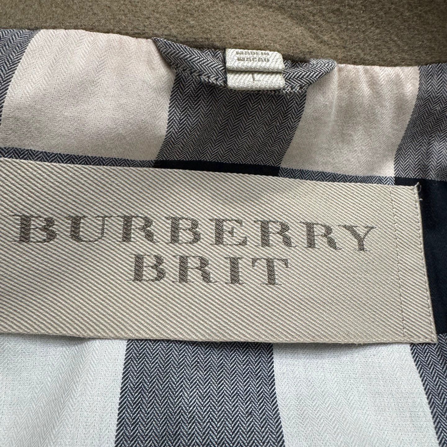 Burberry Classic Double-Breasted Wool Coat in Beige Size US L / EU 52-54 / 3 - 3 Thumbnail