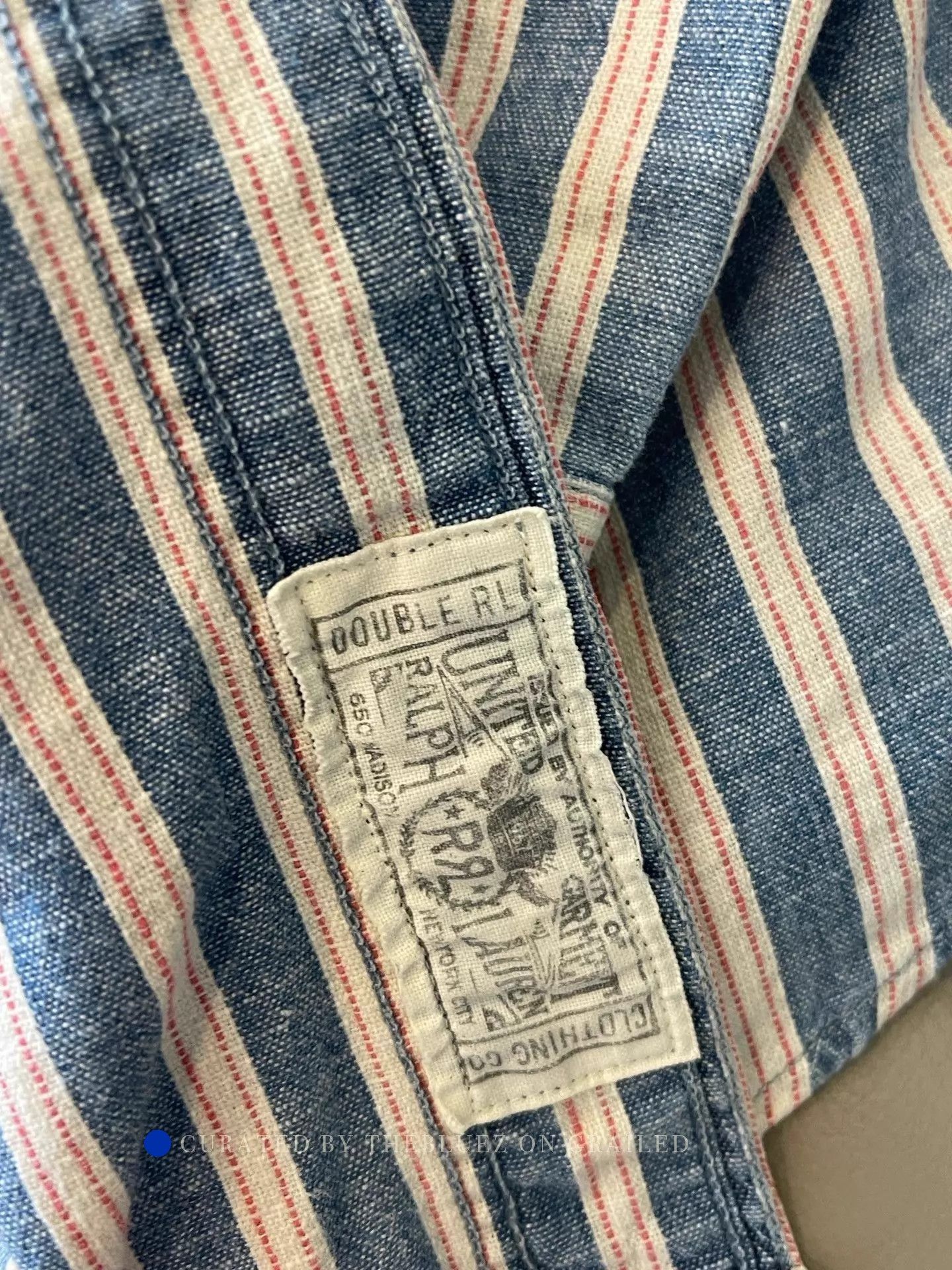 RRL Ralph Lauren Classic Vertical Striped Button-Up Shirt Size US S / EU 44-46 / 1 - 6 Thumbnail