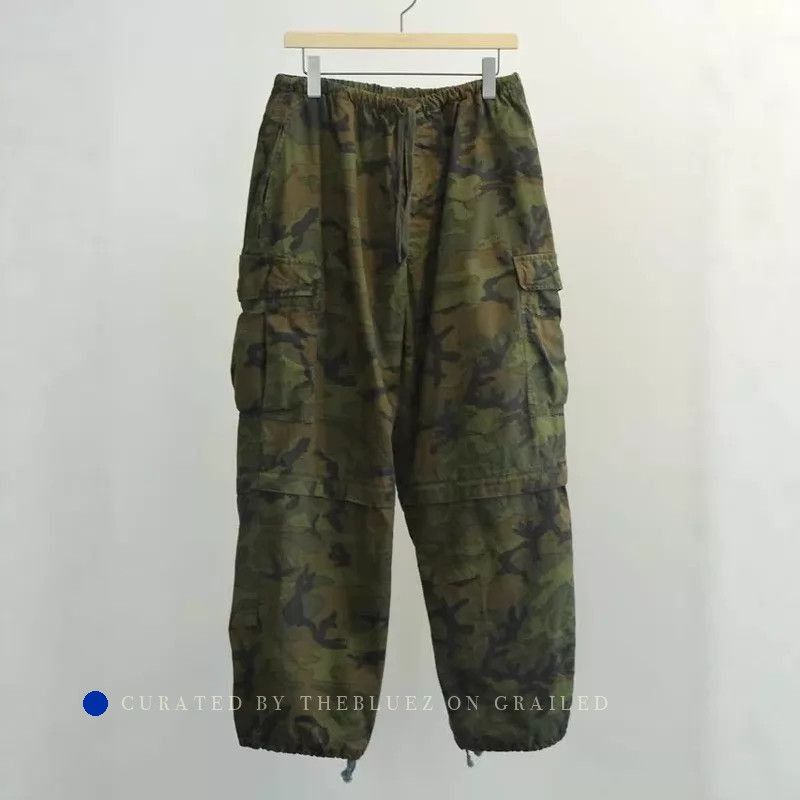 Comoli Camo Military Convertible Pants in Green Size US 30 / EU 46 - 5 Thumbnail