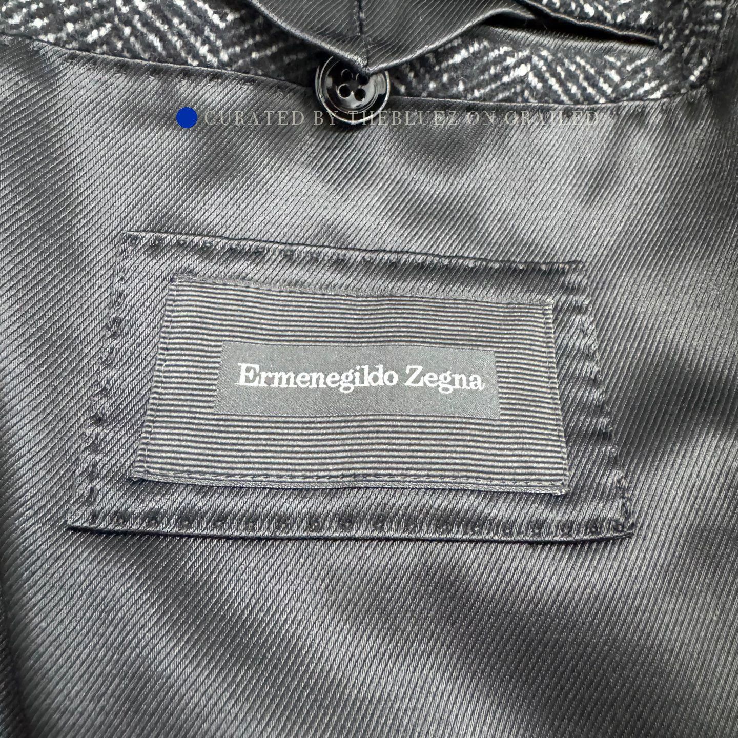Ermenegildo Zegna Classic Black Wool Overcoat in Size L Size US L / EU 52-54 / 3 - 2 Thumbnail