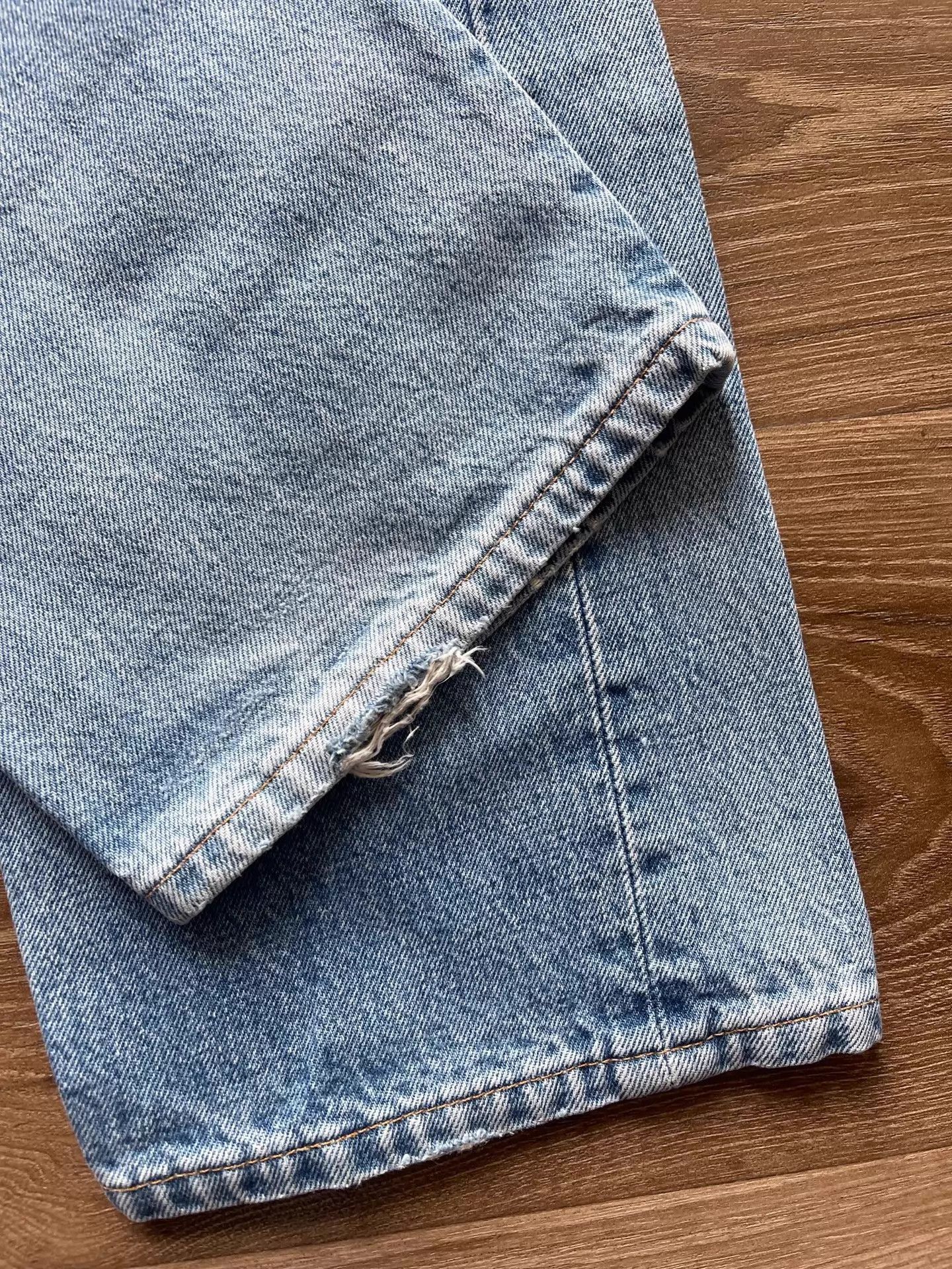 Levi's Vintage 501 Cropped Jeans in Blue Size US 34 / EU 50 - 5 Thumbnail