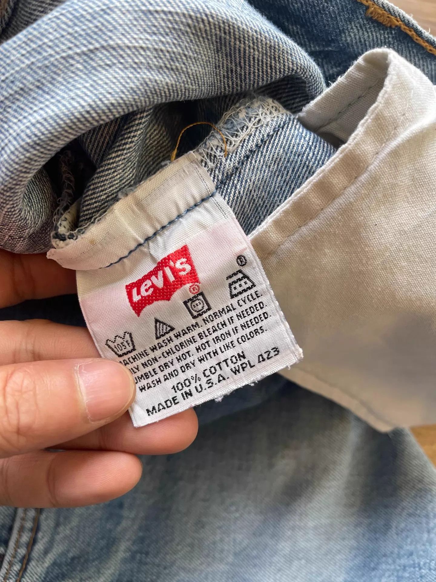 Levi's Vintage 501 Cropped Jeans in Blue Size US 34 / EU 50 - 9 Thumbnail