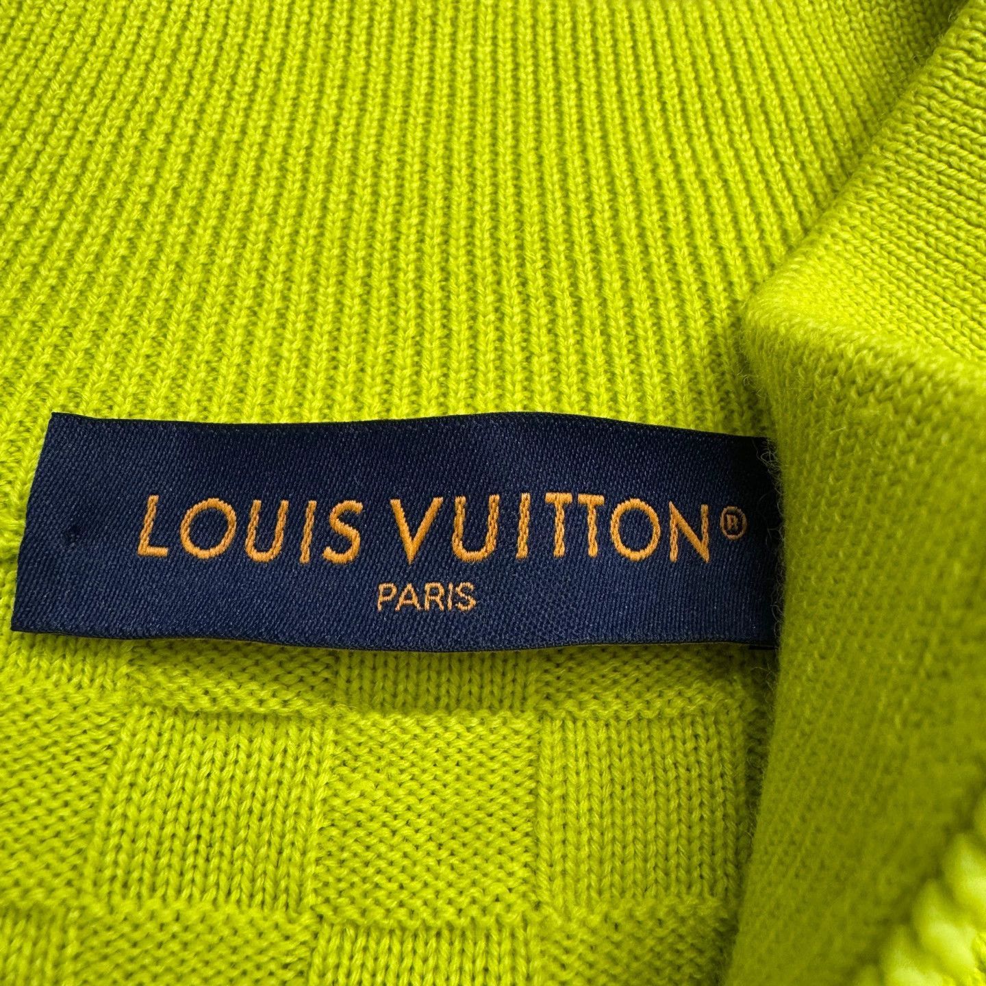 Louis Vuitton Cozy Green Knit Sweater in Size L Size US L / EU 52-54 / 3 - 2 Thumbnail