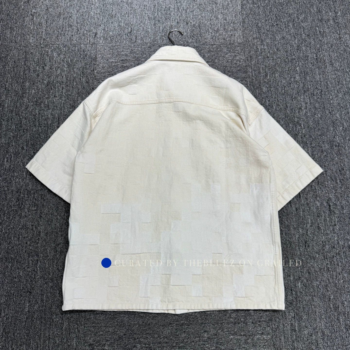 Louis Vuitton Damier Denim Short Sleeve Tee in White Size US L / EU 52-54 / 3 - 5 Thumbnail