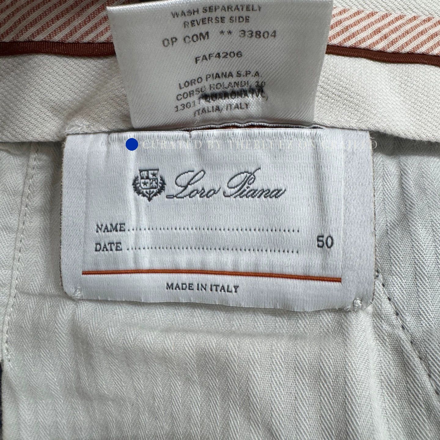 Loro Piana Contemporary Gray Chino Pants Size 34 Size US 34 / EU 50 - 4 Thumbnail